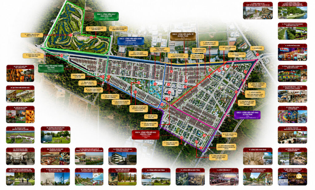Mặt bằng Vinhomes Hóc Môn